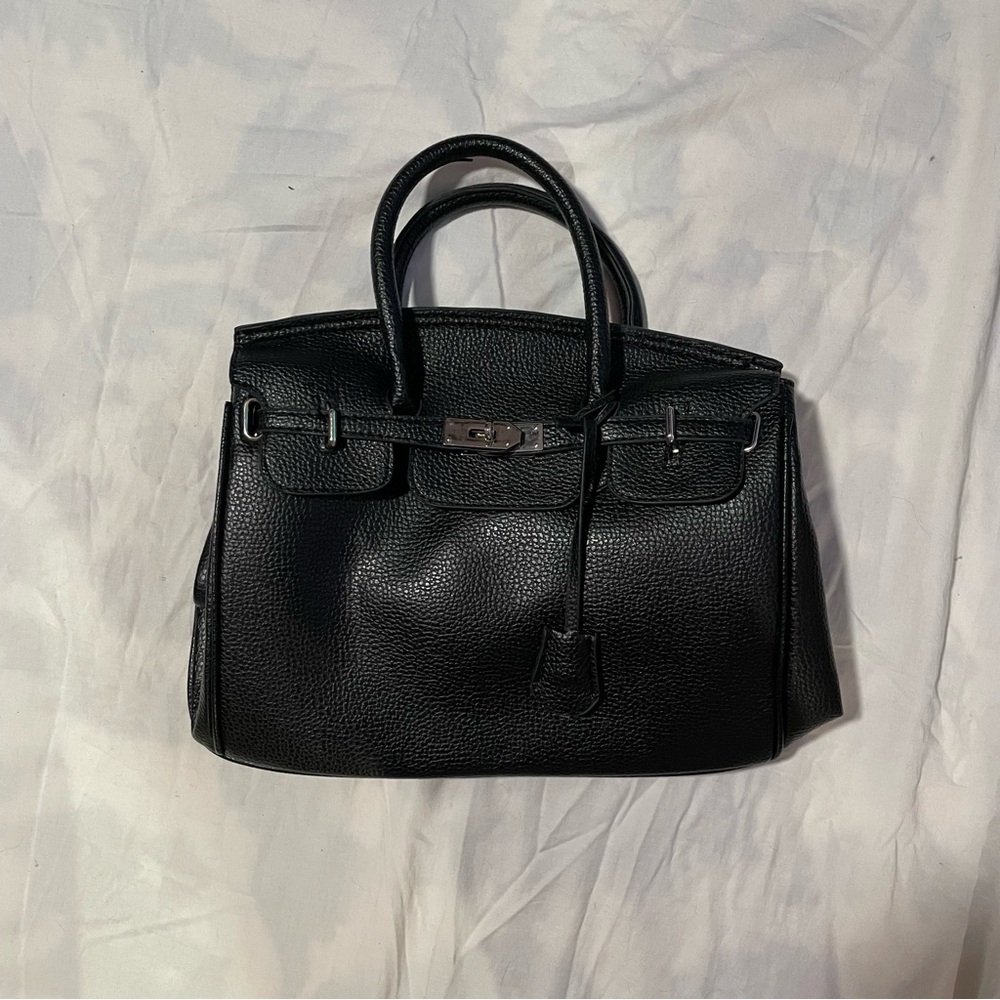 Designer Inspired Lock Tote